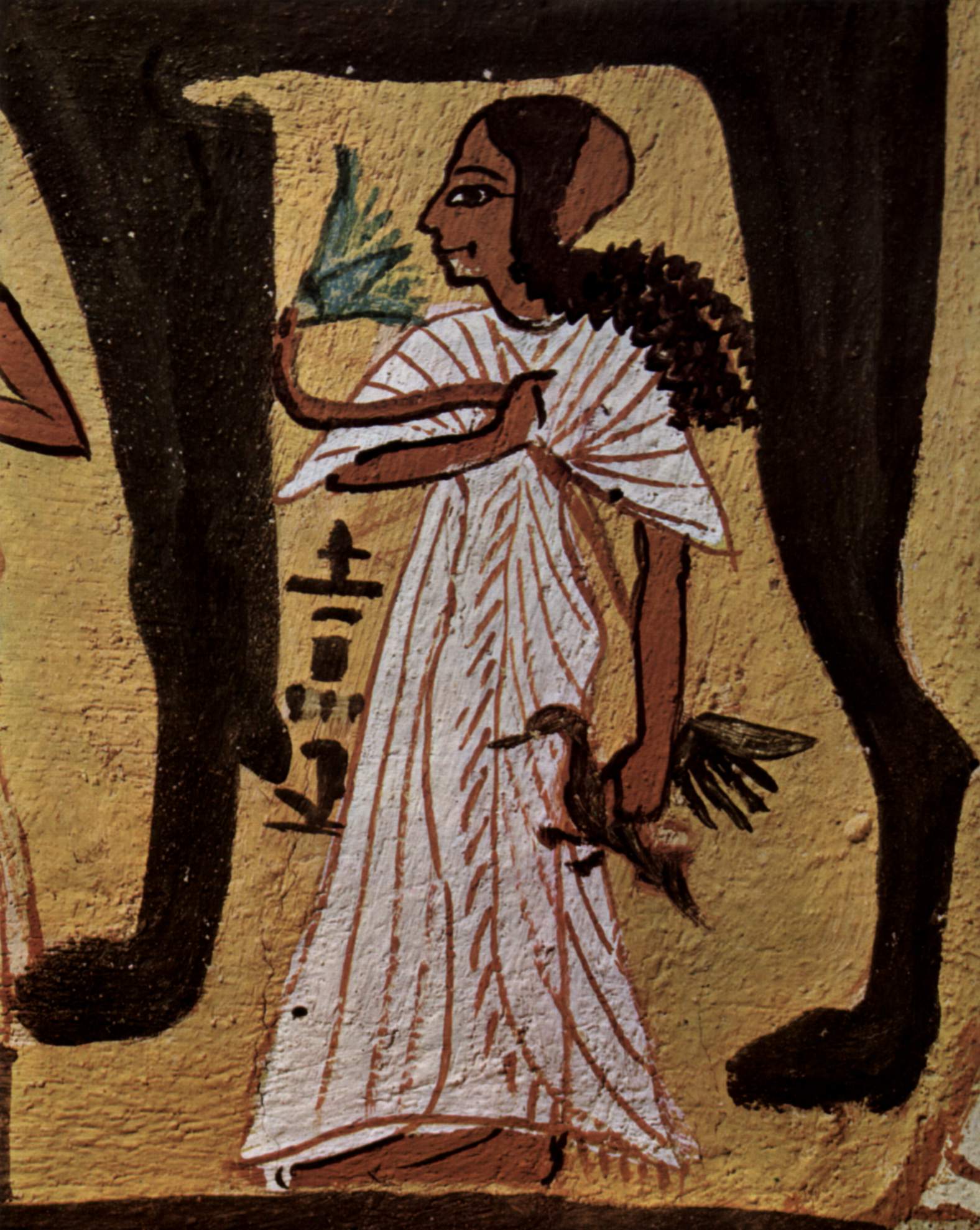 Pleated skirt calculator: historical illustration (ancient Egypt)